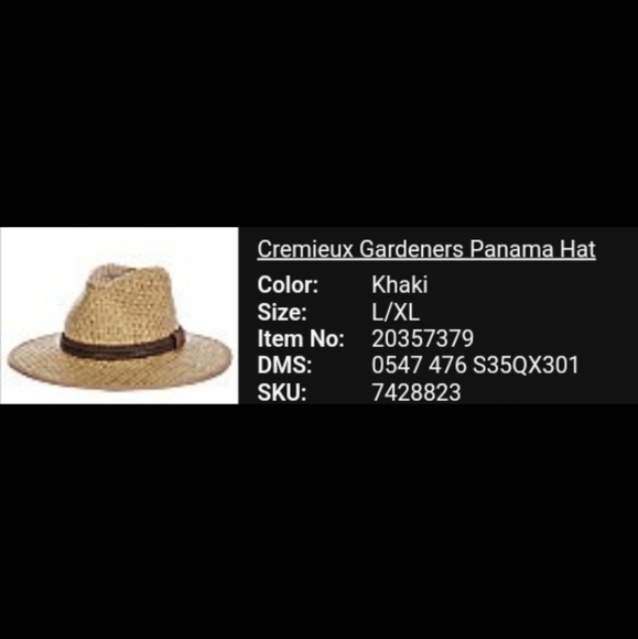 Tan Straw Fedora - Picture 2 of 2